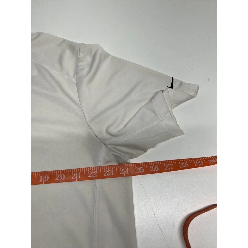 Nike Golf Dri Fit Polo Shirt White Mens‎ XL Lightweight Activewear Casual Top